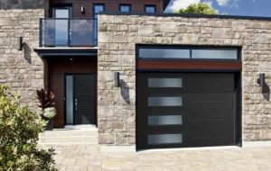 House With Vog Garage Door